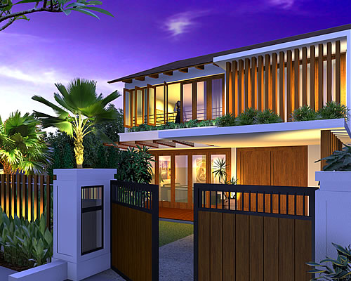 Artist rendering of house template SHEAYNA from Remodelling Range