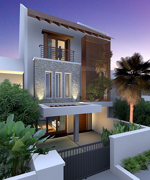 Artist rendering of house template DUVALIAH from Resort Homes Range